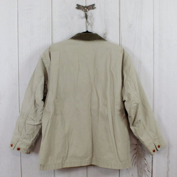 LL BEAN Classic Button Down Barn Jacket Size M - Picture 6 of 12